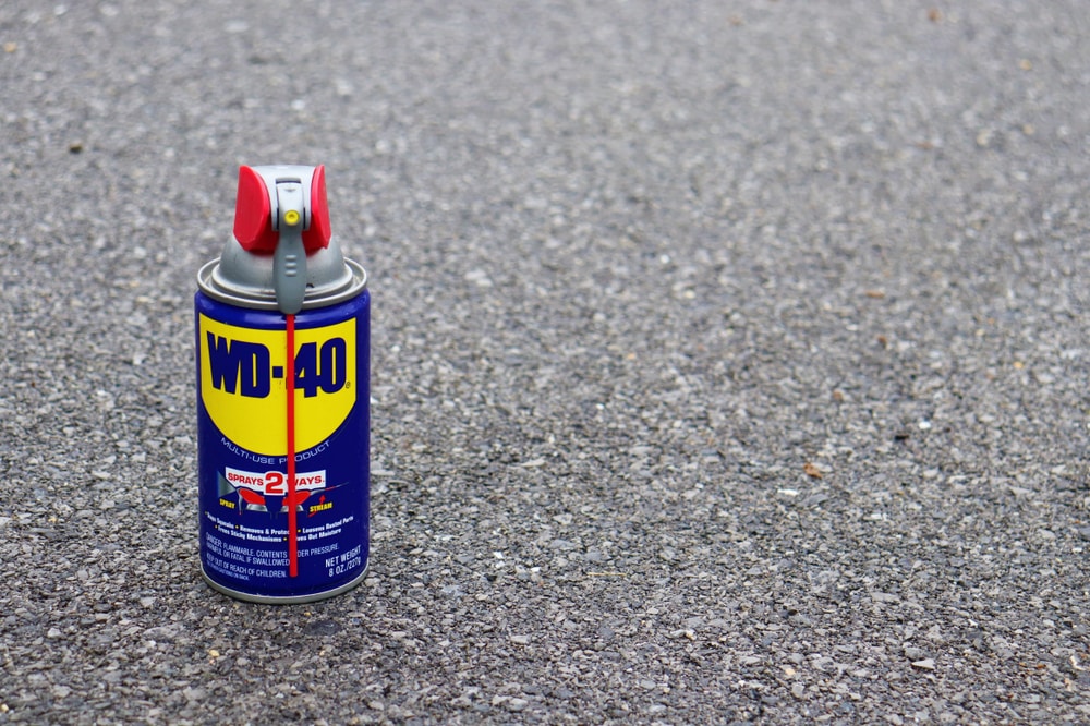 wd40 for fishing bait