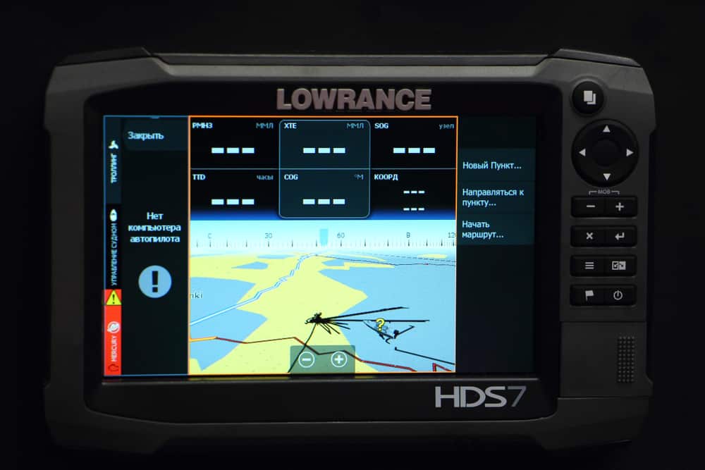 lowrance depth finder not working