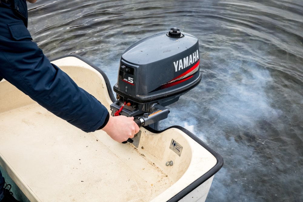 yamaha outboard not pumping water