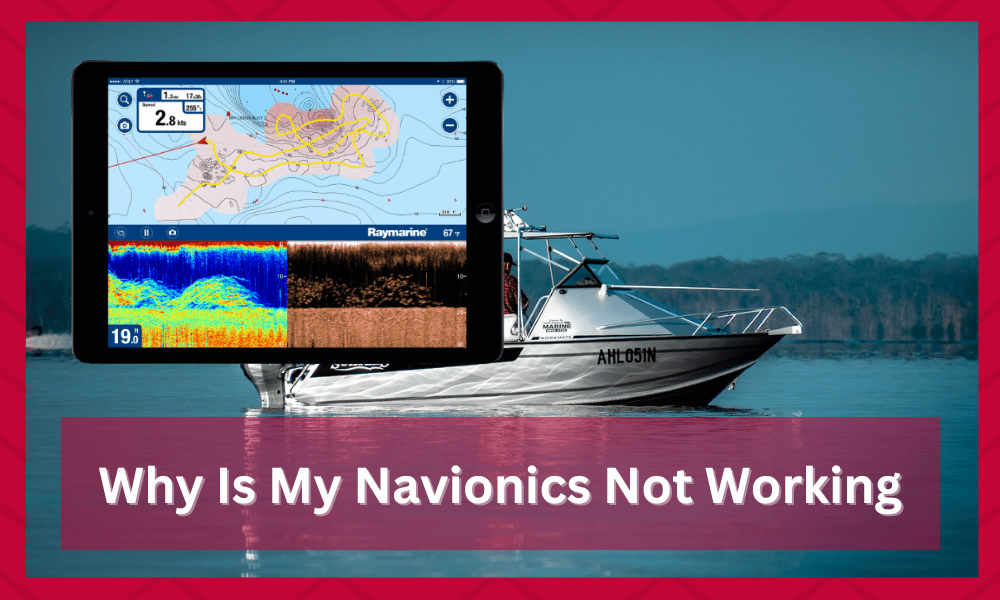 why is my navionics not working