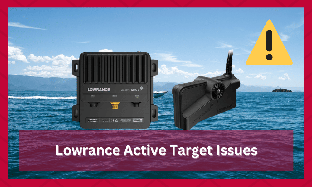 lowrance active target issues