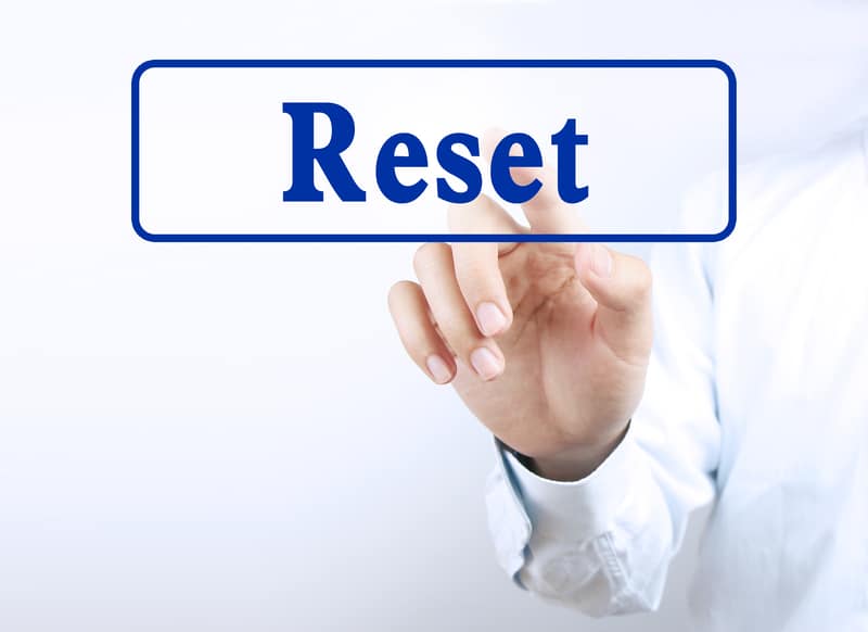 try resetting