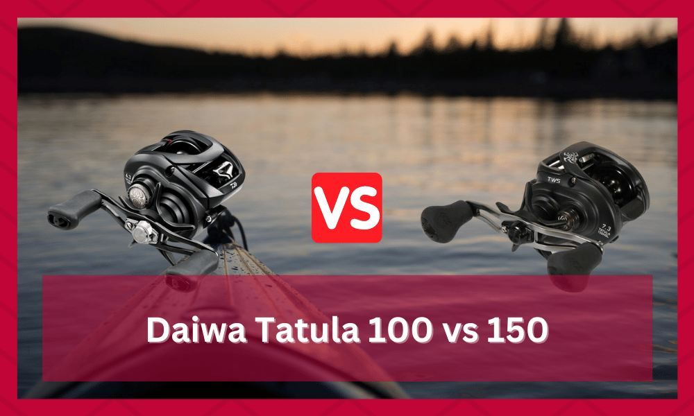 daiwa tatula 100 vs 150