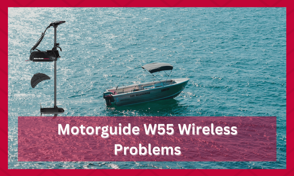 motorguide w55 wireless problems