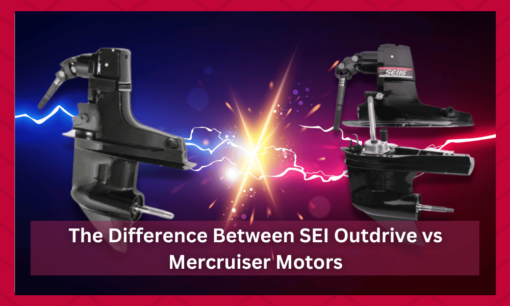 sei outdrive vs mercruiser