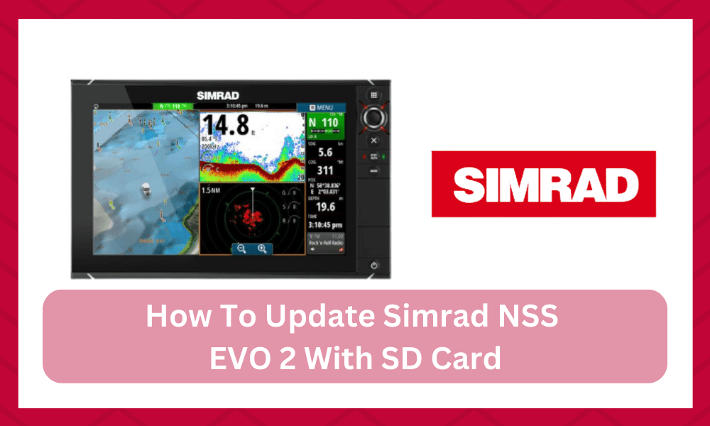 how to update simrad nss evo2 with sd card