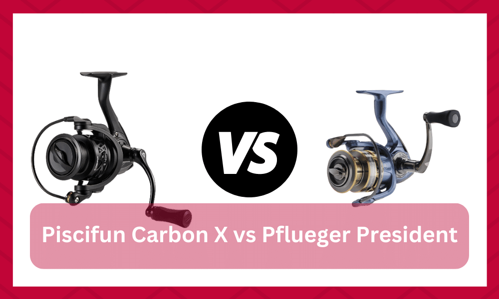 piscifun carbon x vs pflueger president