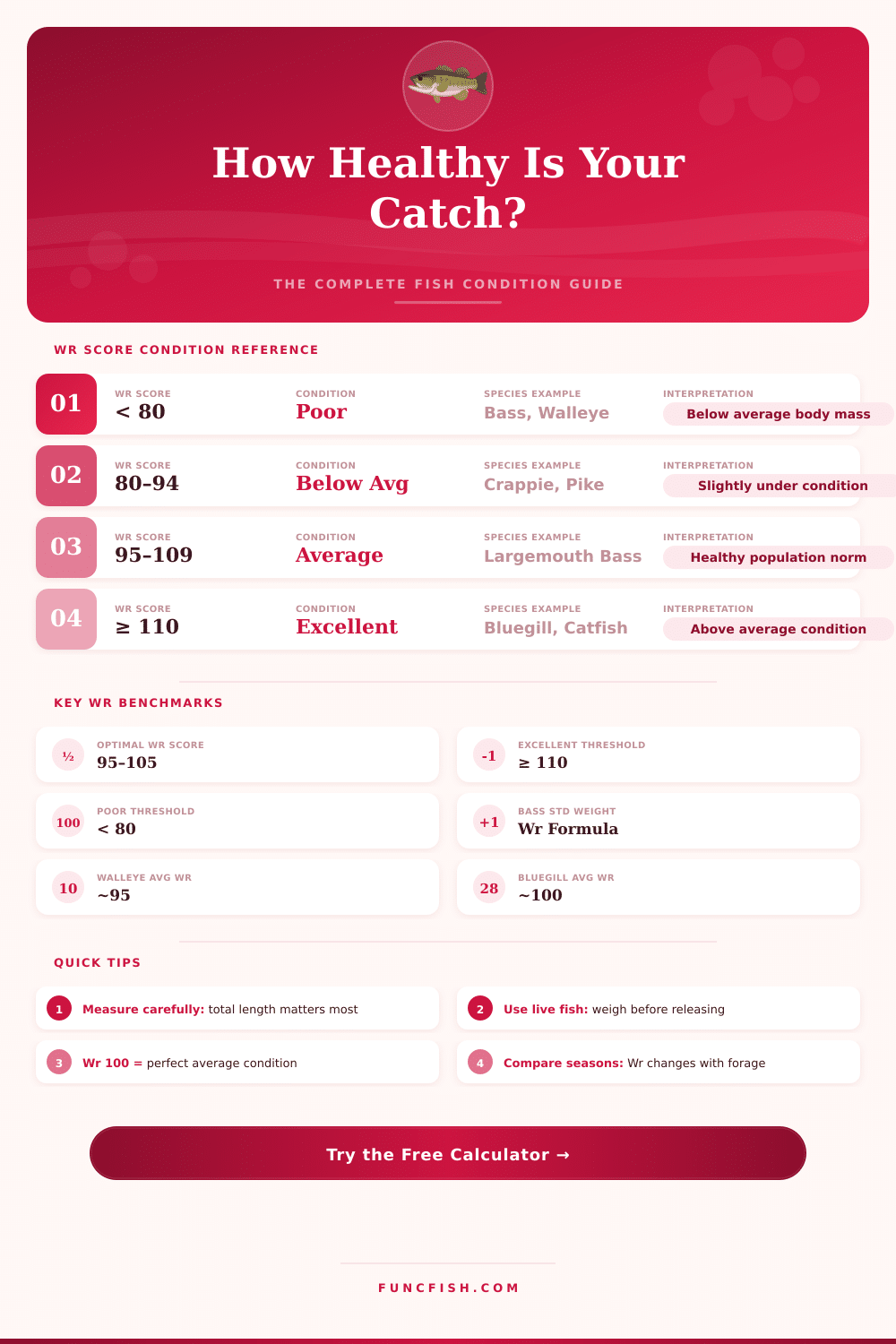 Fish Relative Weight Calculator: Assess Fish Condition Fast