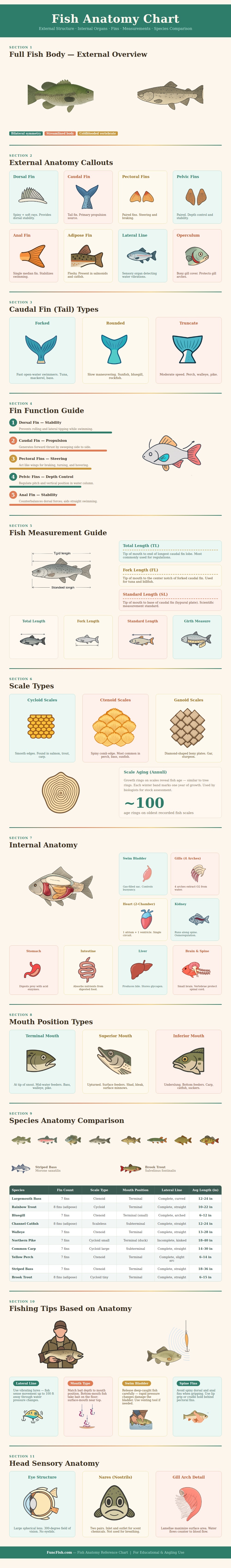 Fish Anatomy Chart