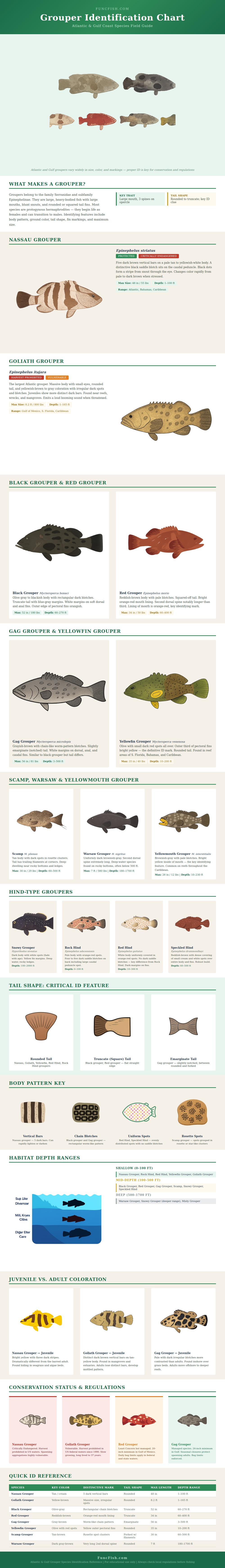 Grouper Identification Chart