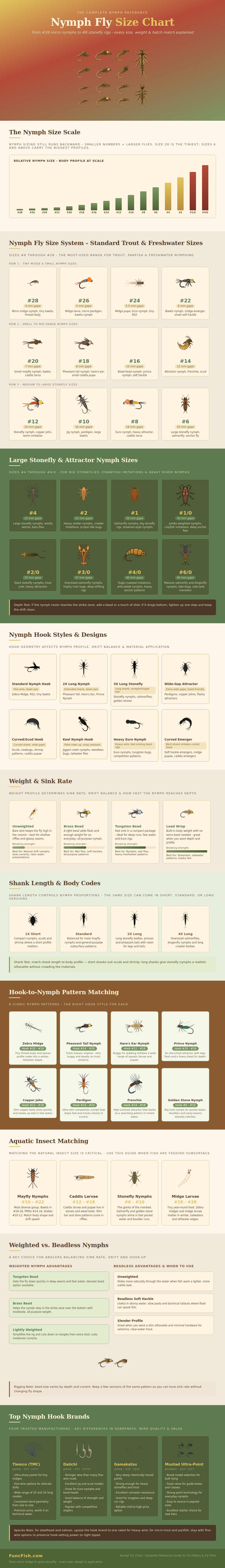 Nymph Fly Chart