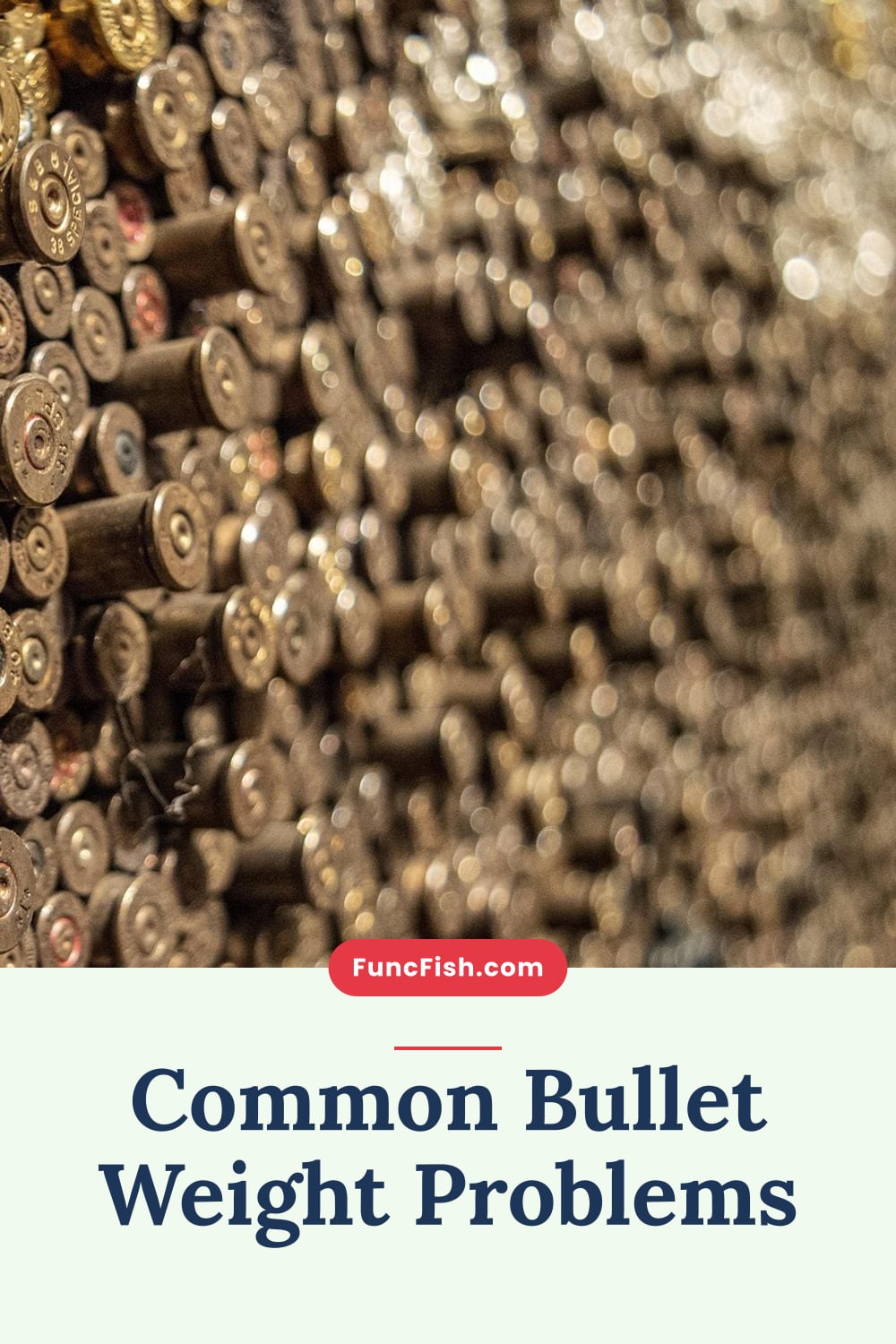 Common Bullet Weight Problems