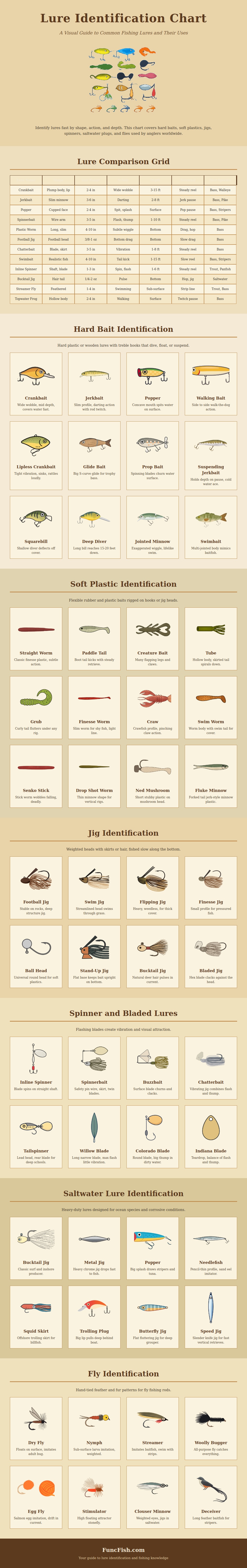 Lure Identification Chart