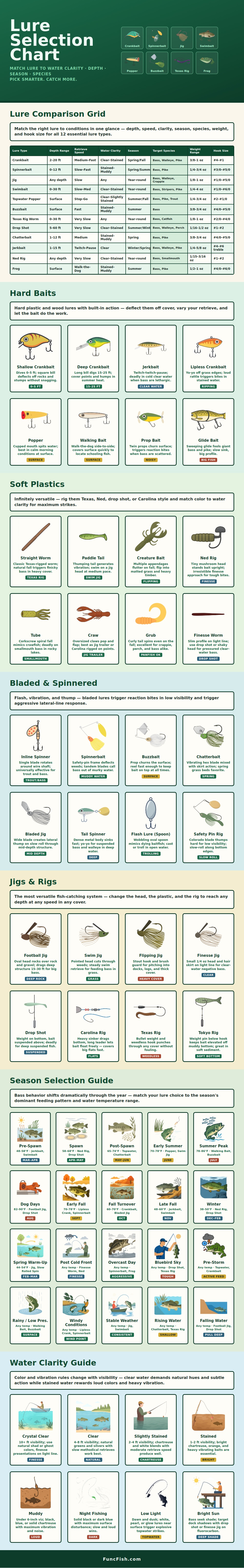 Lure Selection Chart
