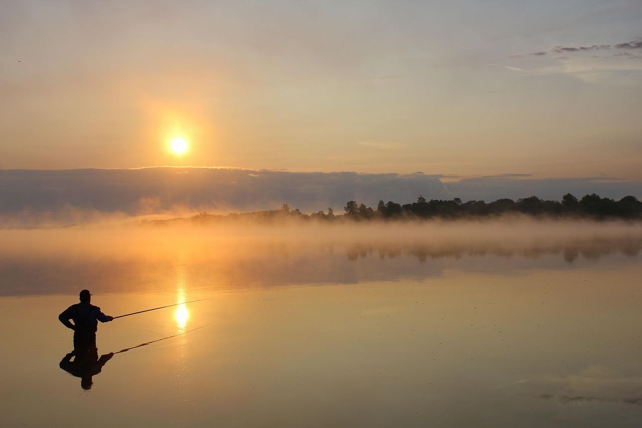 river sunrise landscape river sunrise landscape