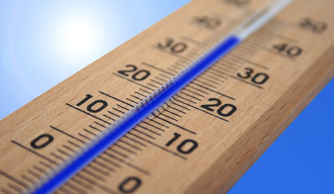 thermometer in water thermometer in water
