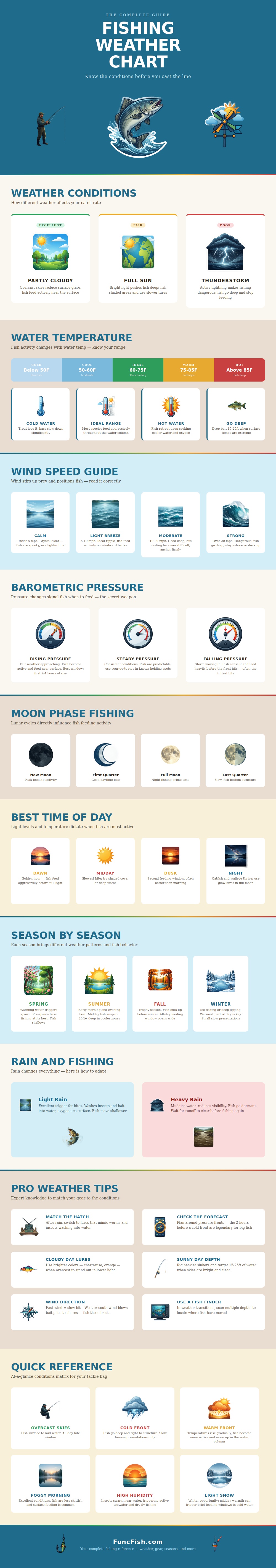 Fishing Weather Chart