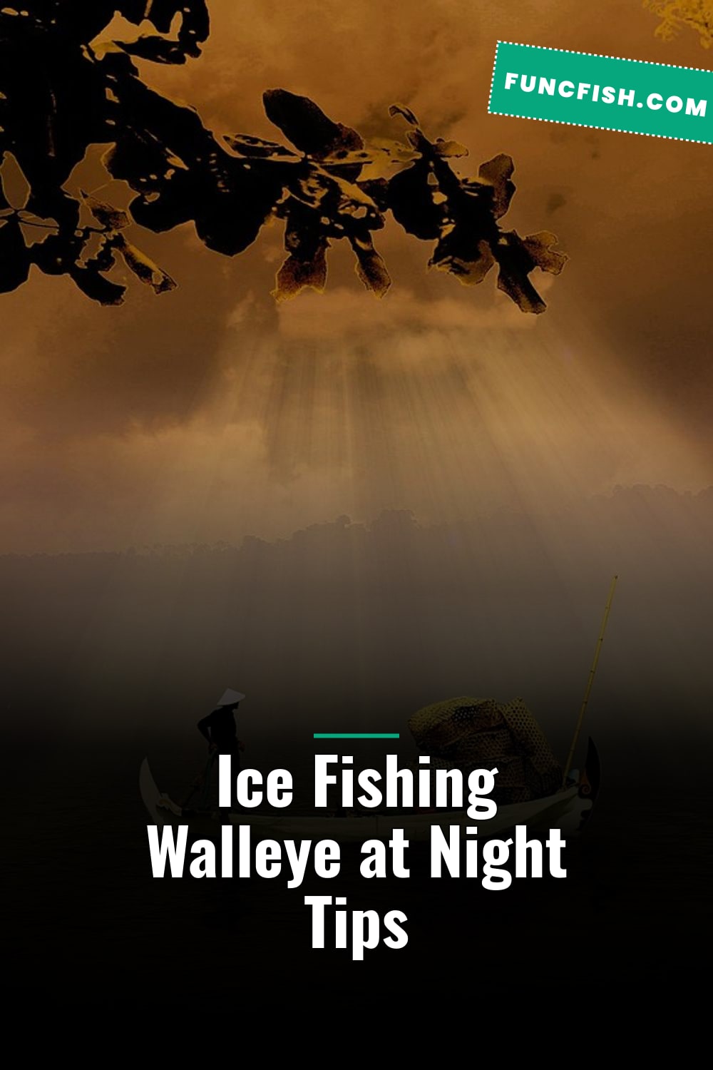 Ice Fishing Walleye at Night Tips Ice Fishing Walleye at Night Tips