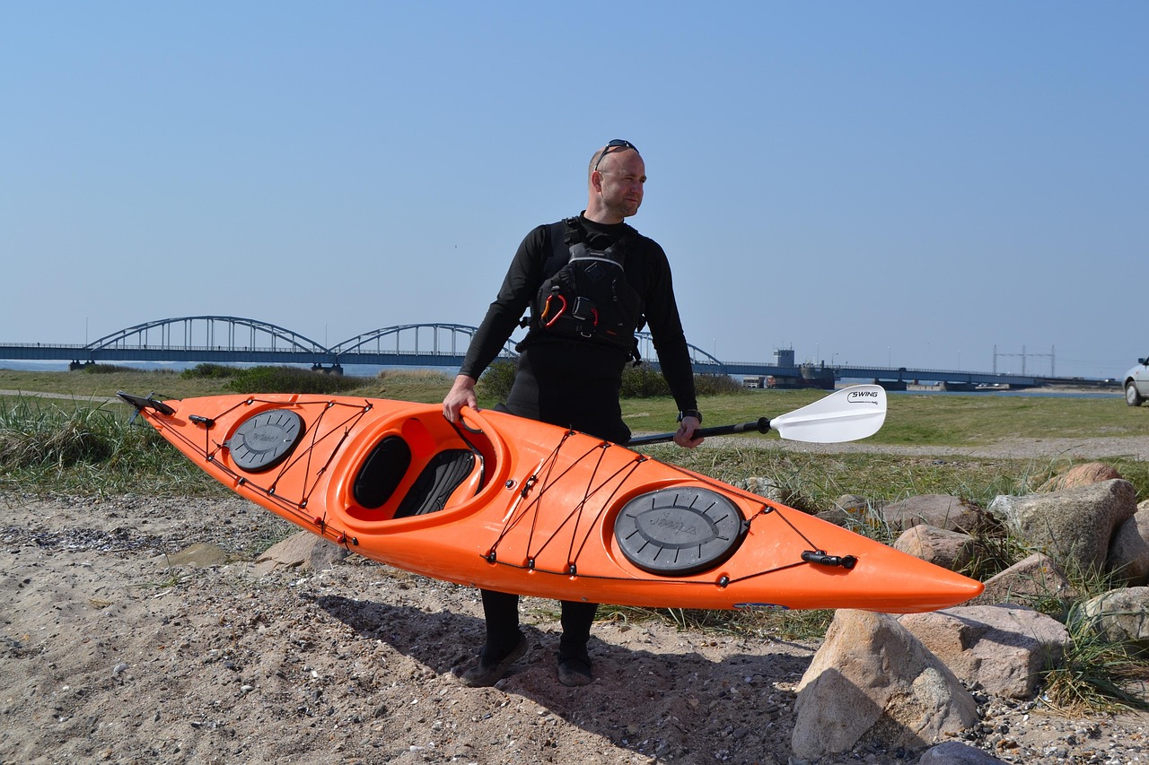kayak on beach kayak on beach