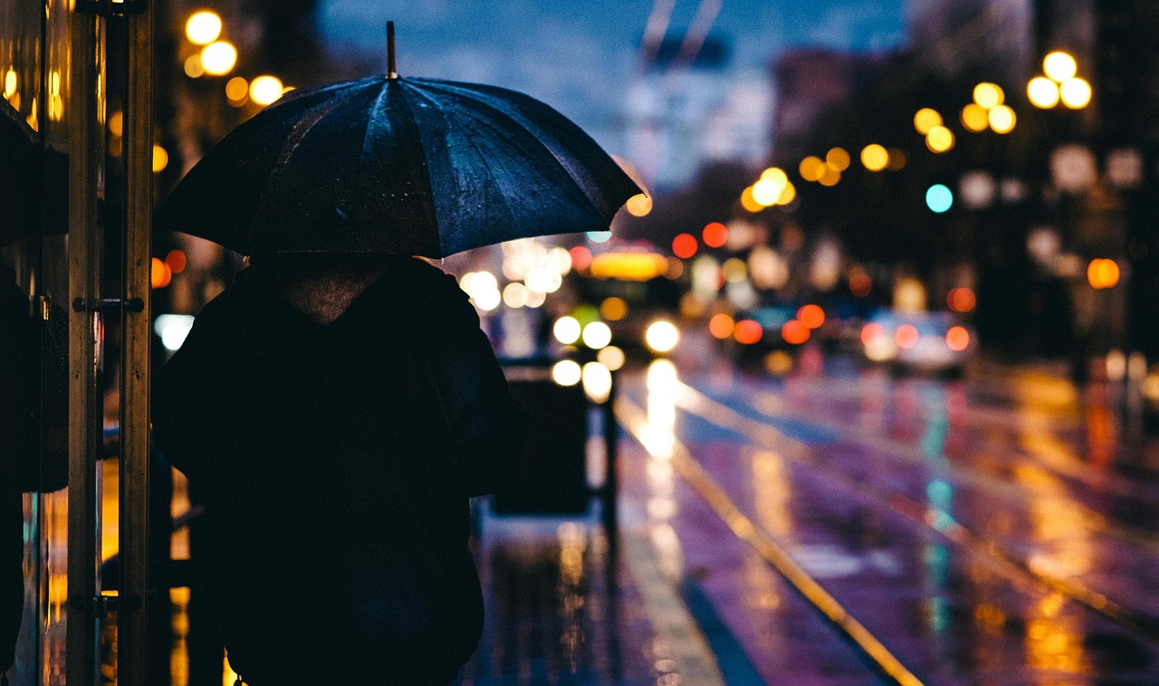 rain gear person rain gear person