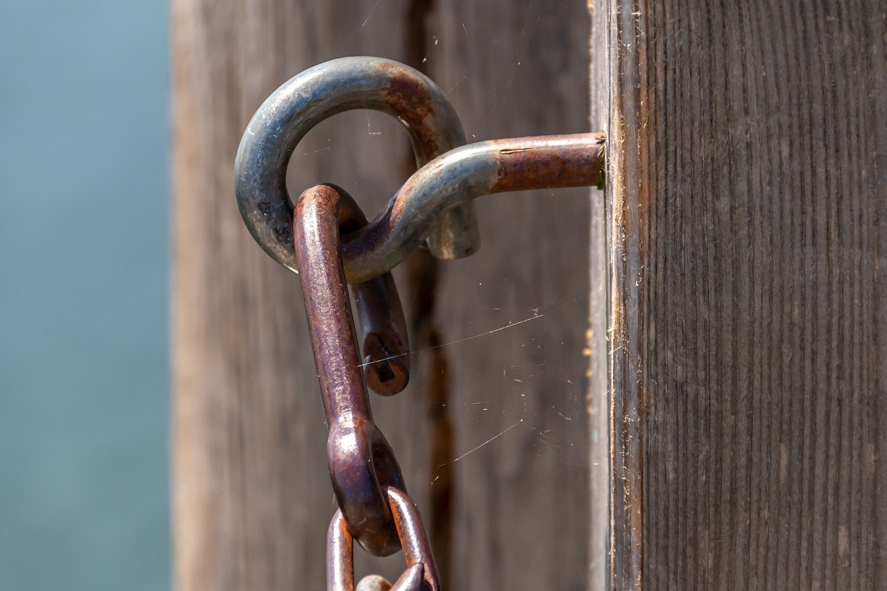 rusty metal hook rusty metal hook