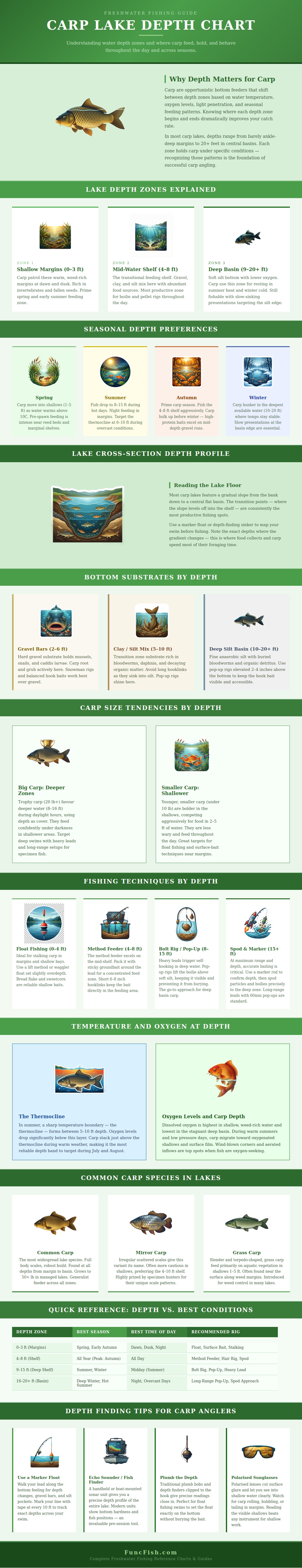 Carp Lake Depth Chart