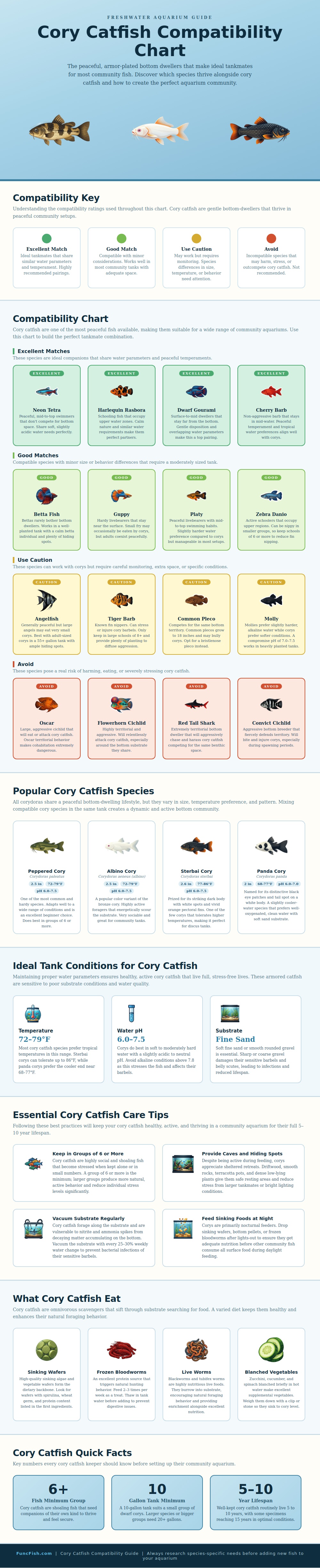 Cory Catfish Compatibility Chart