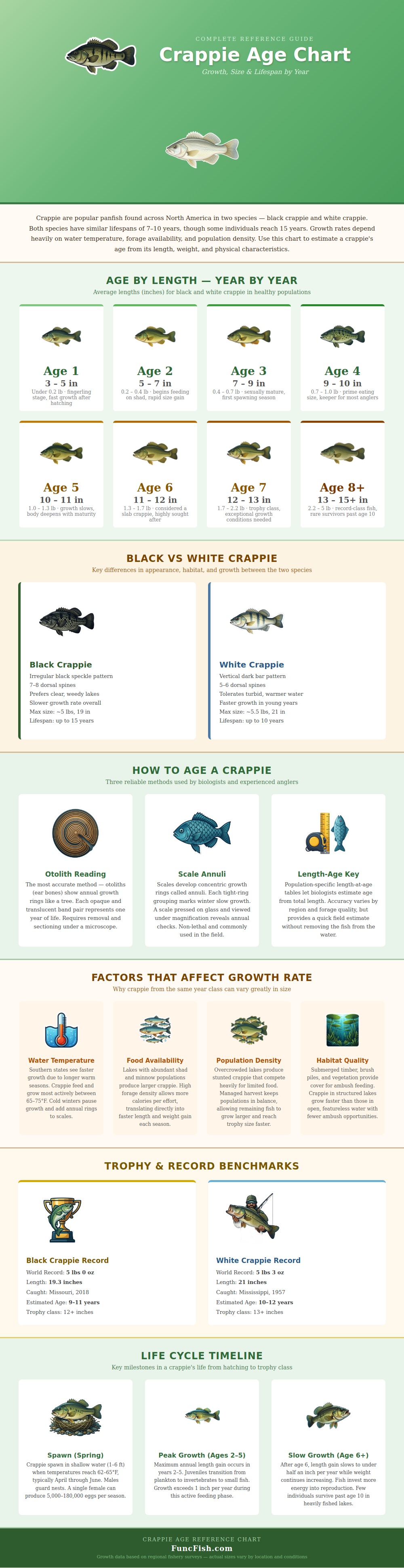 Crappie Age Chart