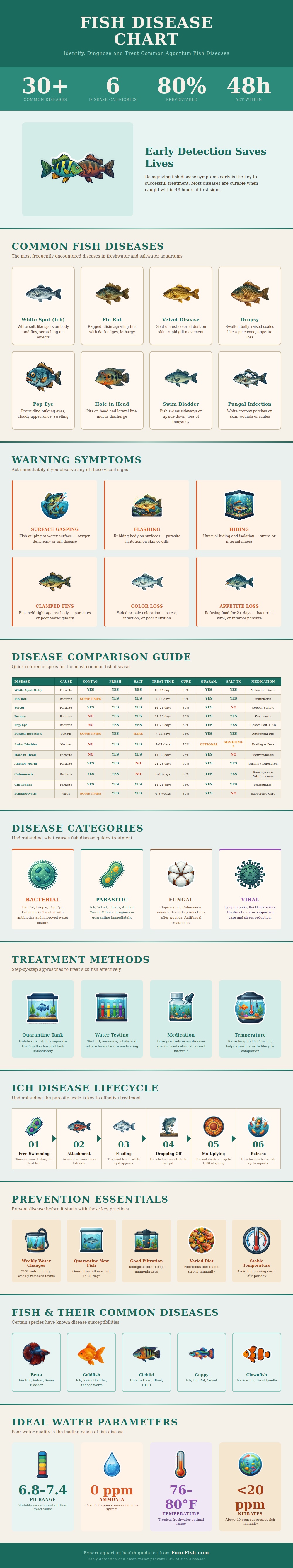 Fish Disease Chart