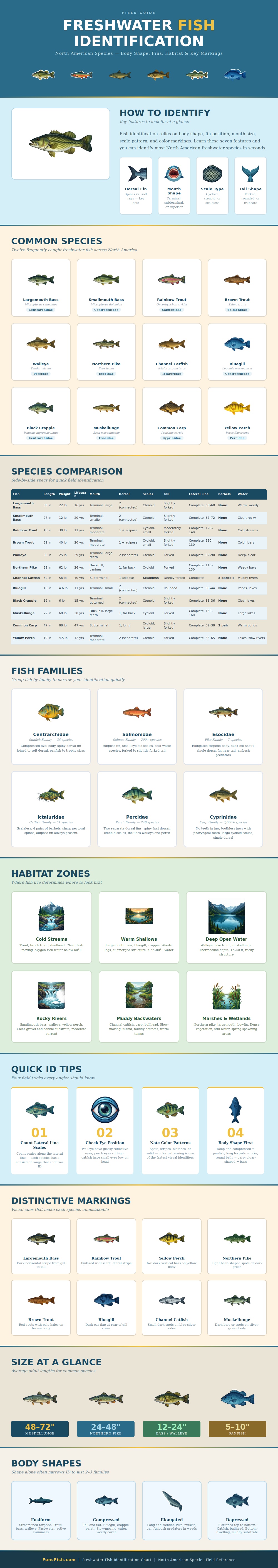 Freshwater Fish Identification Chart