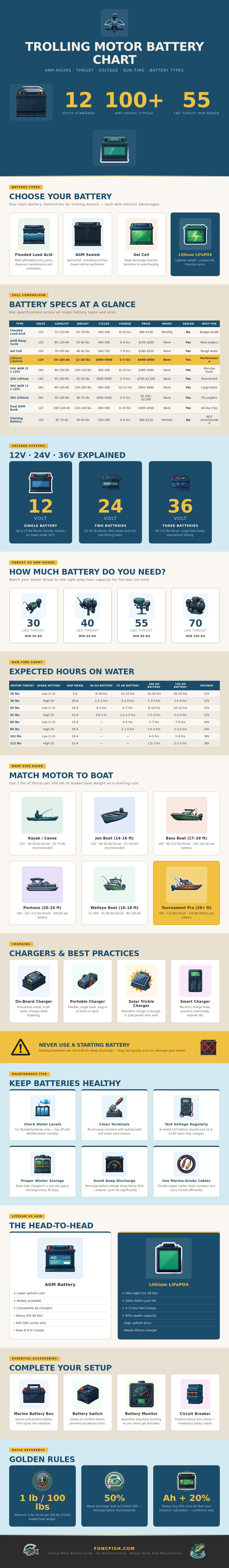Trolling Motor Battery Chart