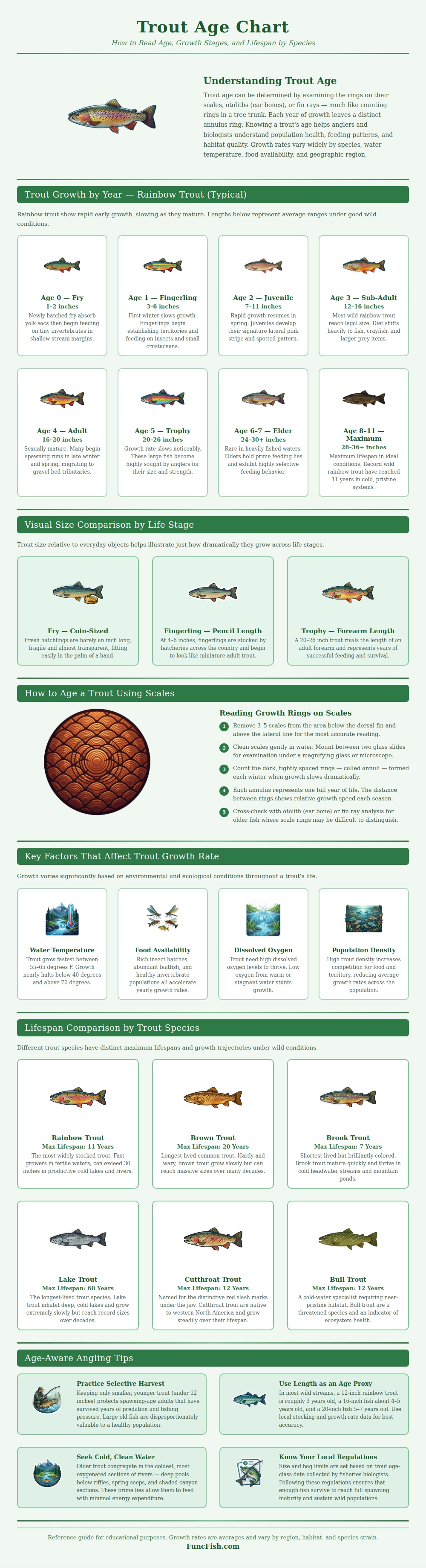 Trout Age Chart